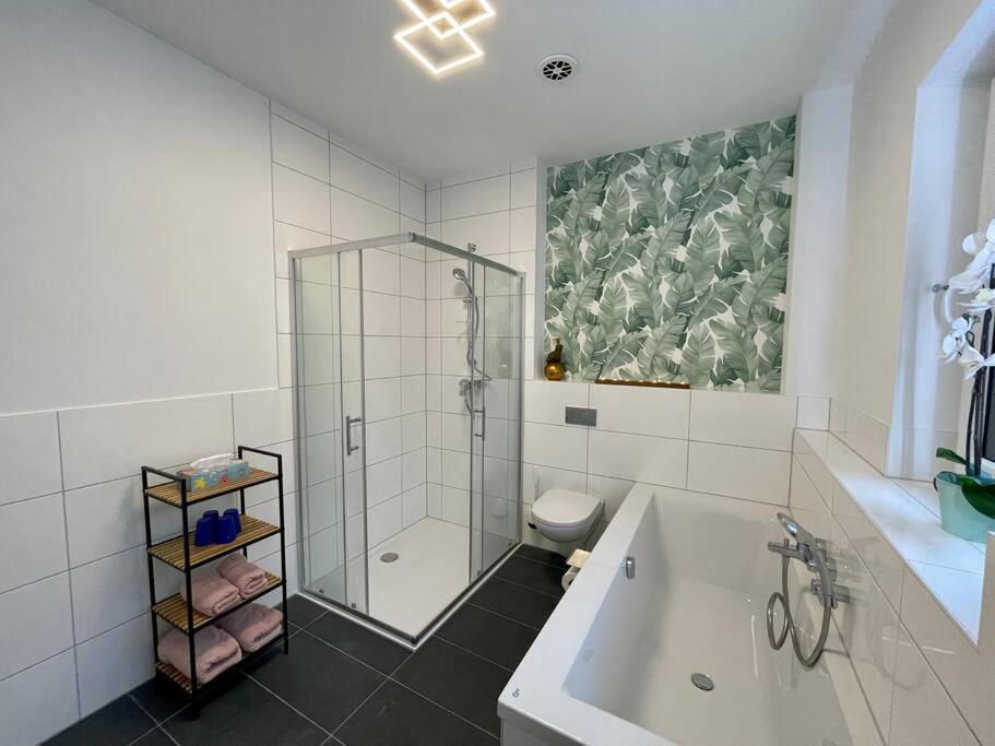 Ferienwohnung Im Gruenen Oranienburg Bagian luar foto